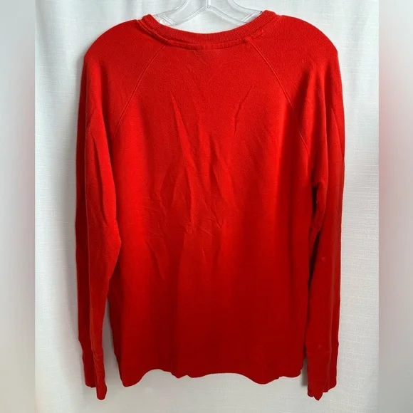 ATHLETA women’s Red Women's Sweatshirt, size M - Picture 3 of 4